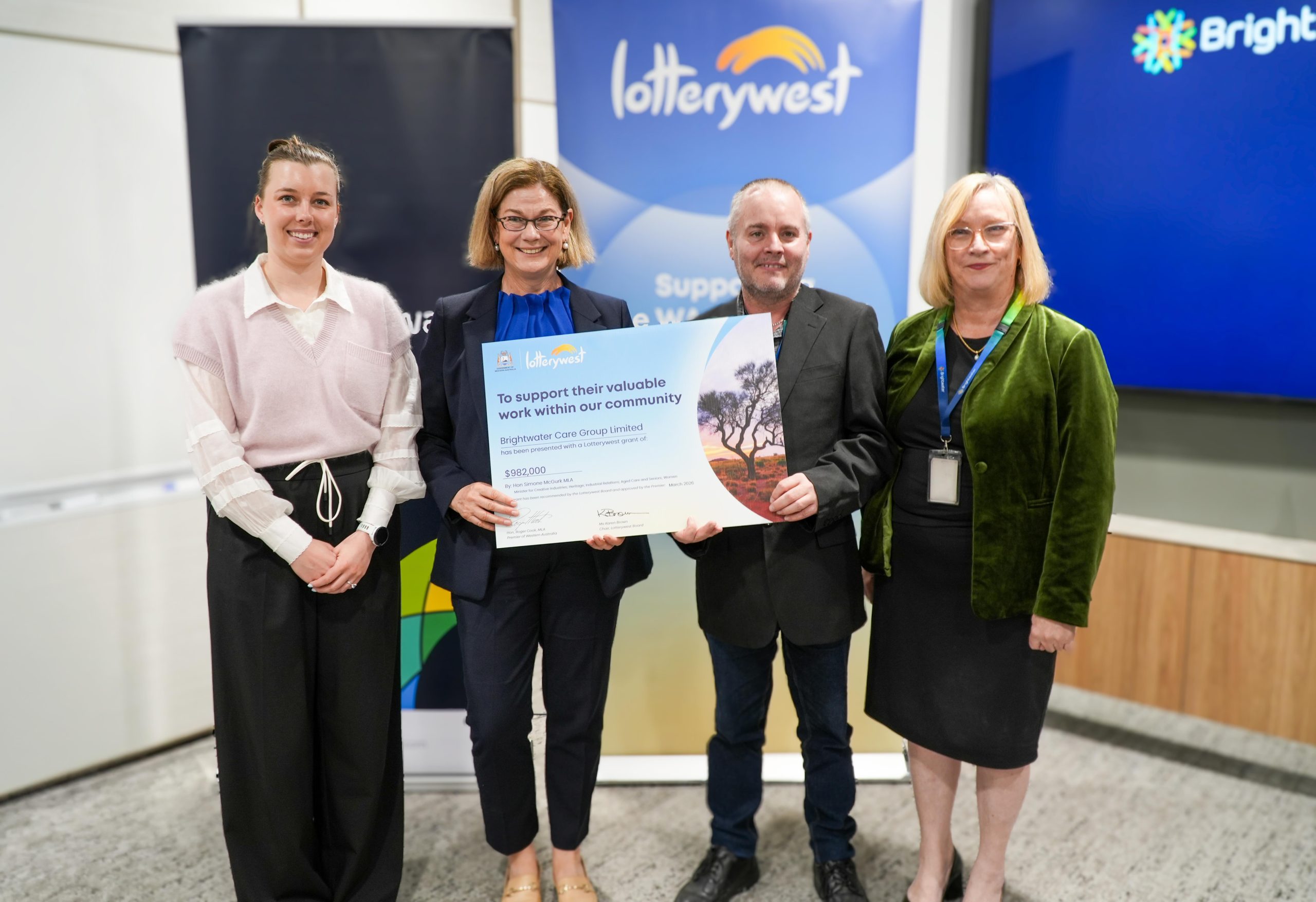 Brightwater secures funding for WA-first dementia projects
