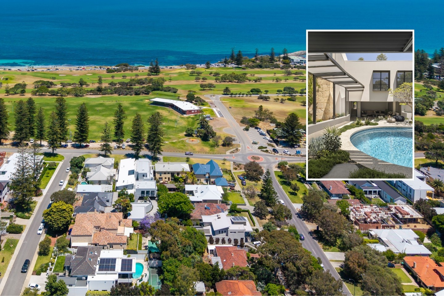 Two Cottesloe homes to sell for $23m