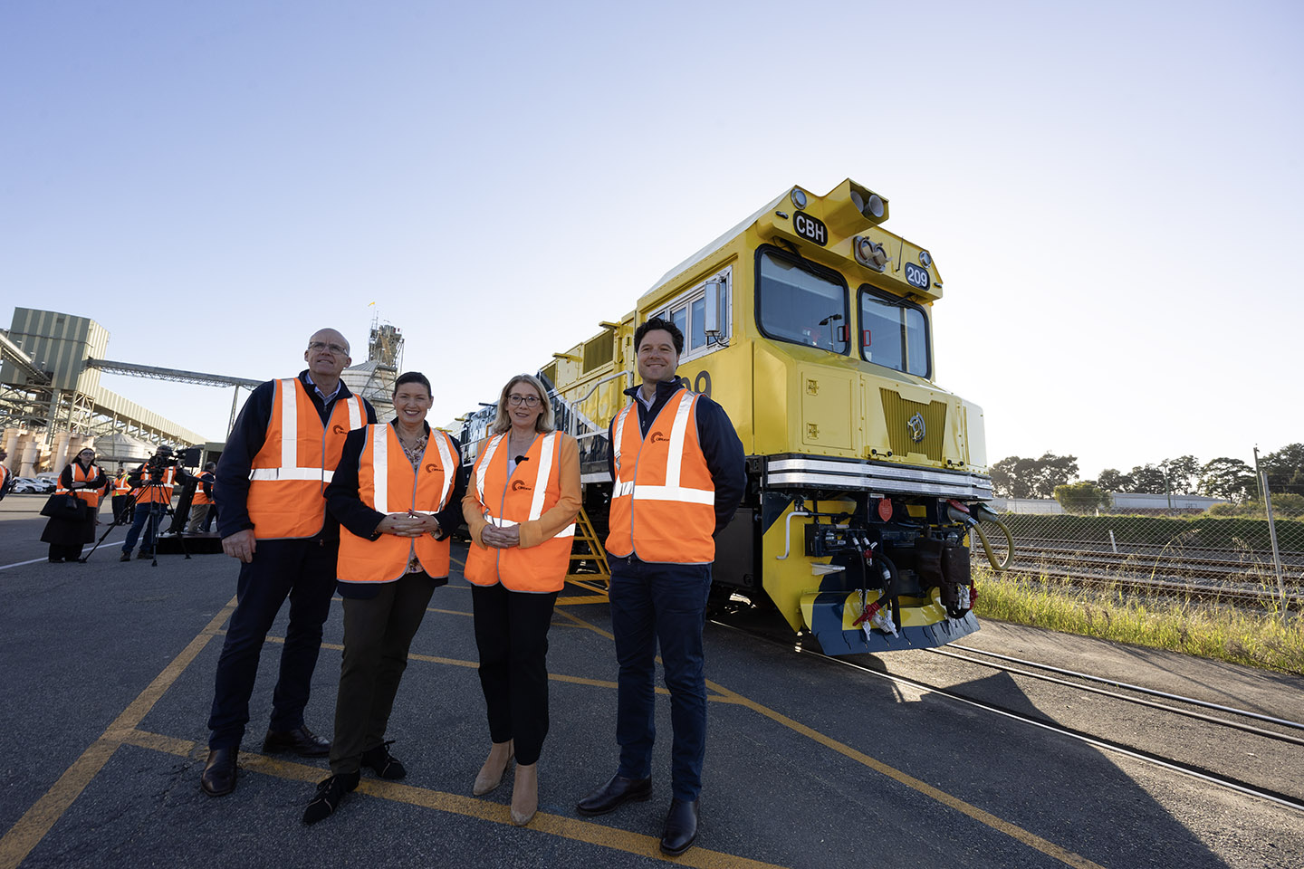 CBH welcomes new locomotives in time for 2026 grain harvest