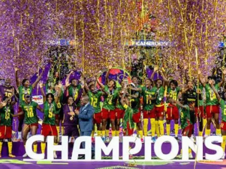 Cameroon Women's football team makes history after winning the first Women's AFCON