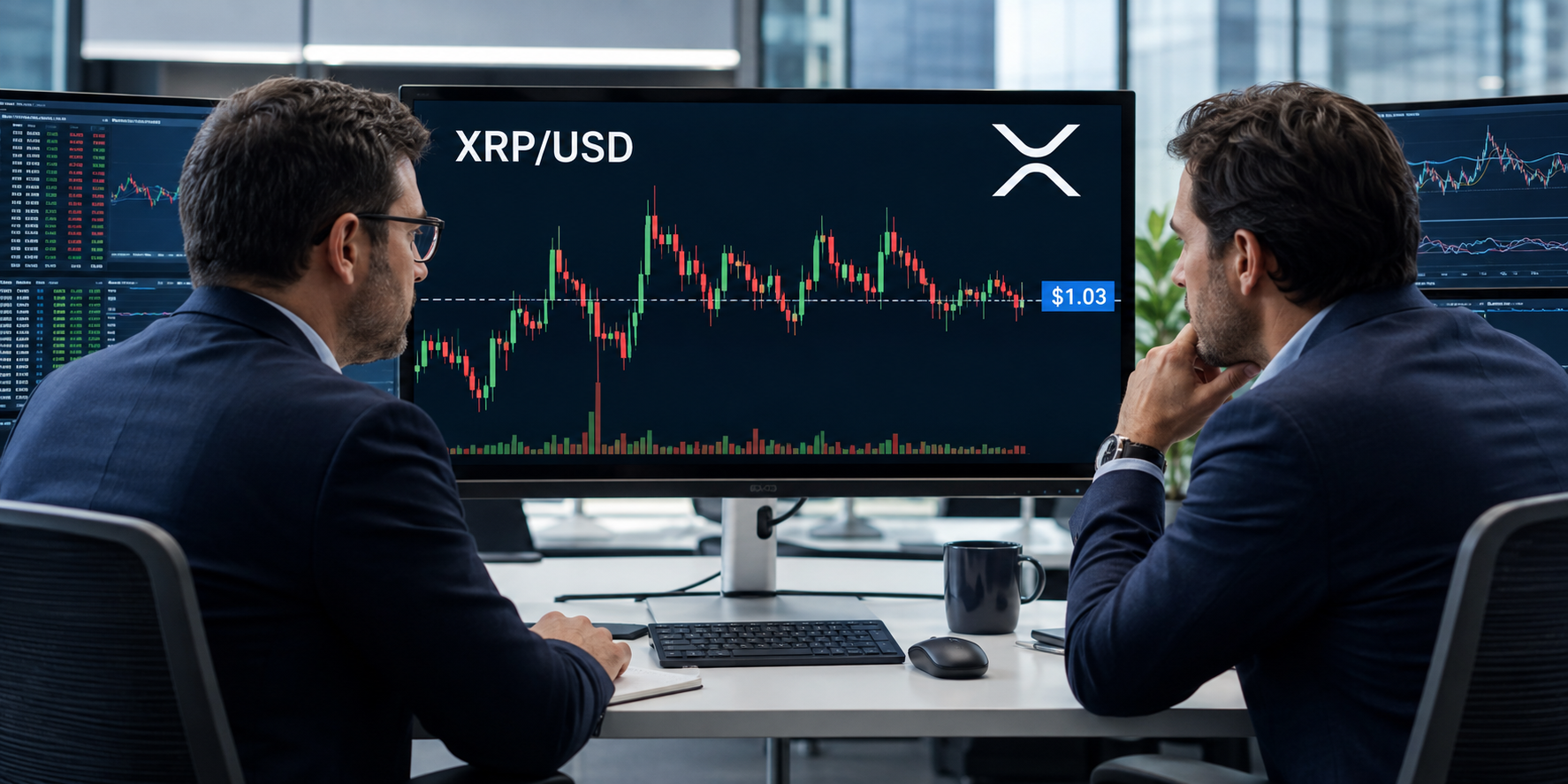 XRP rebounds to $1.03 but bearish momentum keeps $1 support at risk