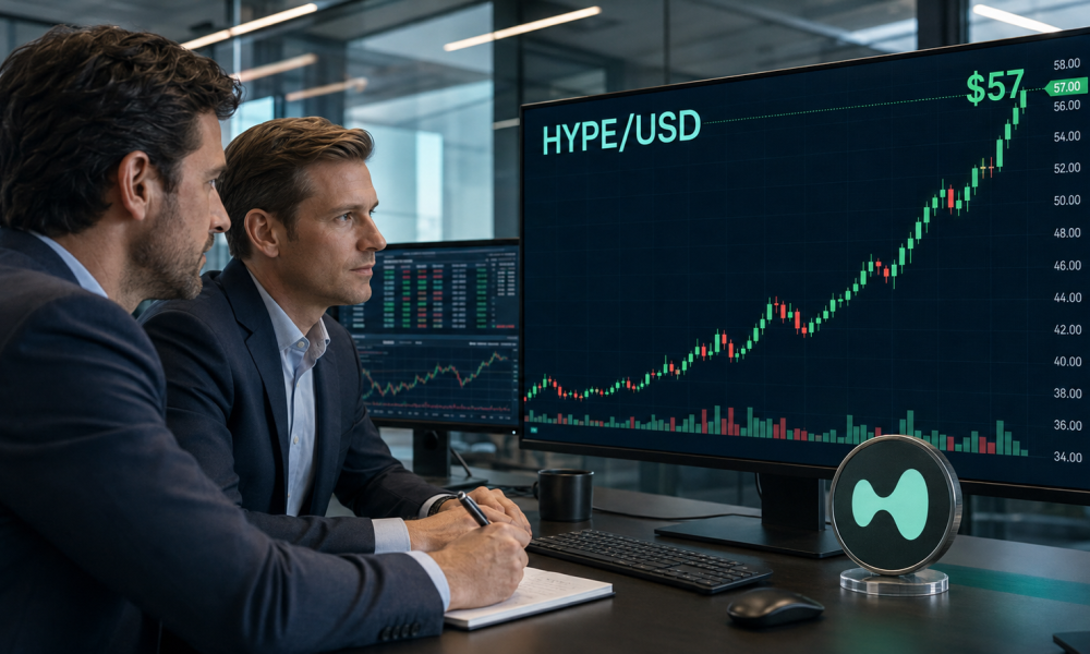 Hyperliquid targets $58 resistance as retail demand strengthen