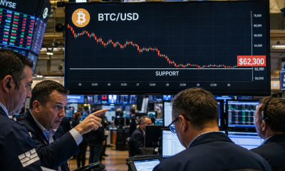 Bitcoin holds $62,300 support as BTC attempts short-term recovery