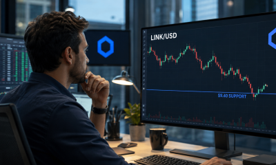 Chainlink pauses near $9.56 as ETF inflows support breakout hopes
