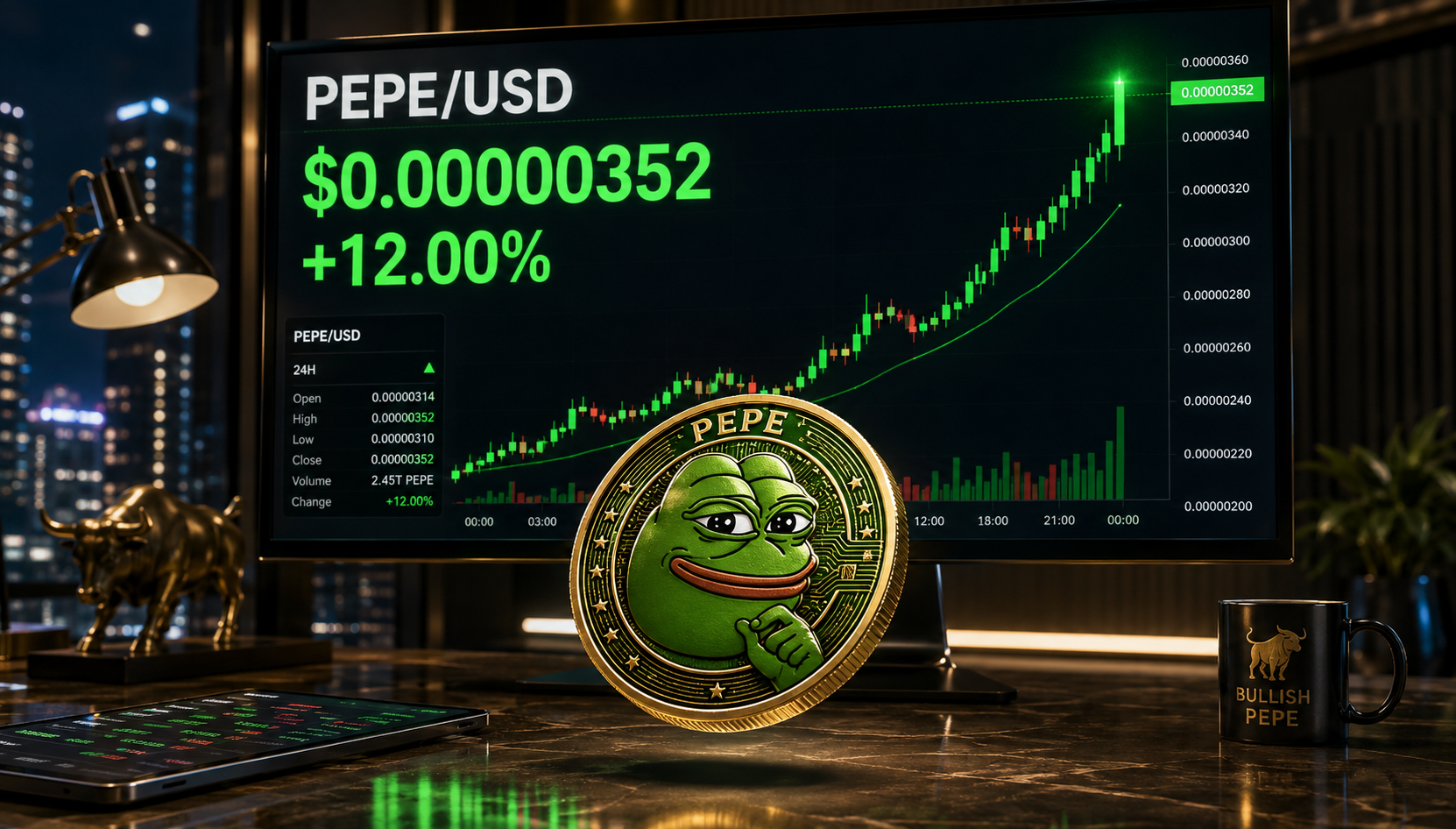 Pepe price rallies 25% as whale demand and futures interest surge