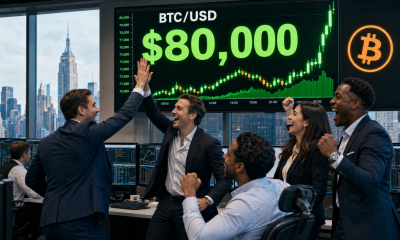 Bitcoin hits $80k for the first time since May as rally continues