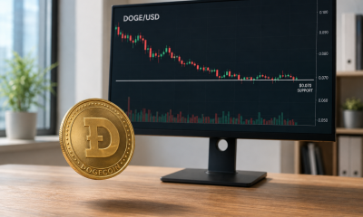 Dogecoin holds $0.070 as bullish divergence signals easing selling pressure