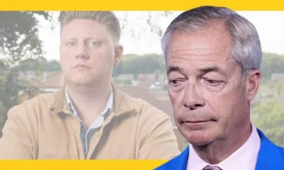 Nigel Farage of Reform UK and Robbie Lammas
