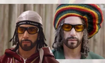Sacha Baron Cohen playing the Ali G character