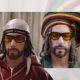 Sacha Baron Cohen playing the Ali G character