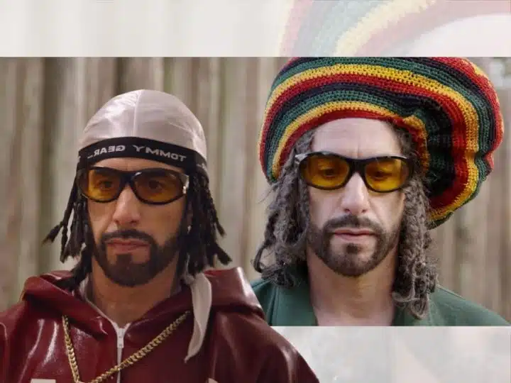 Sacha Baron Cohen playing the Ali G character