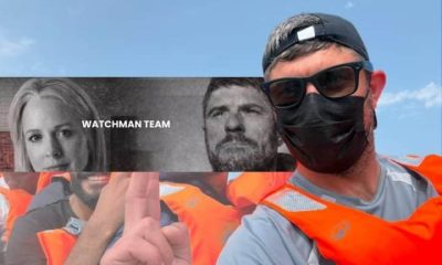 Images of Christian Drogan and Isabelle Oakeshott of Watchman - migrant journalism