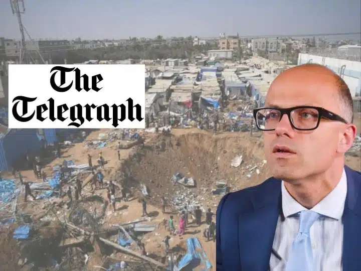 Sunday Telegraph editor, defends Israel