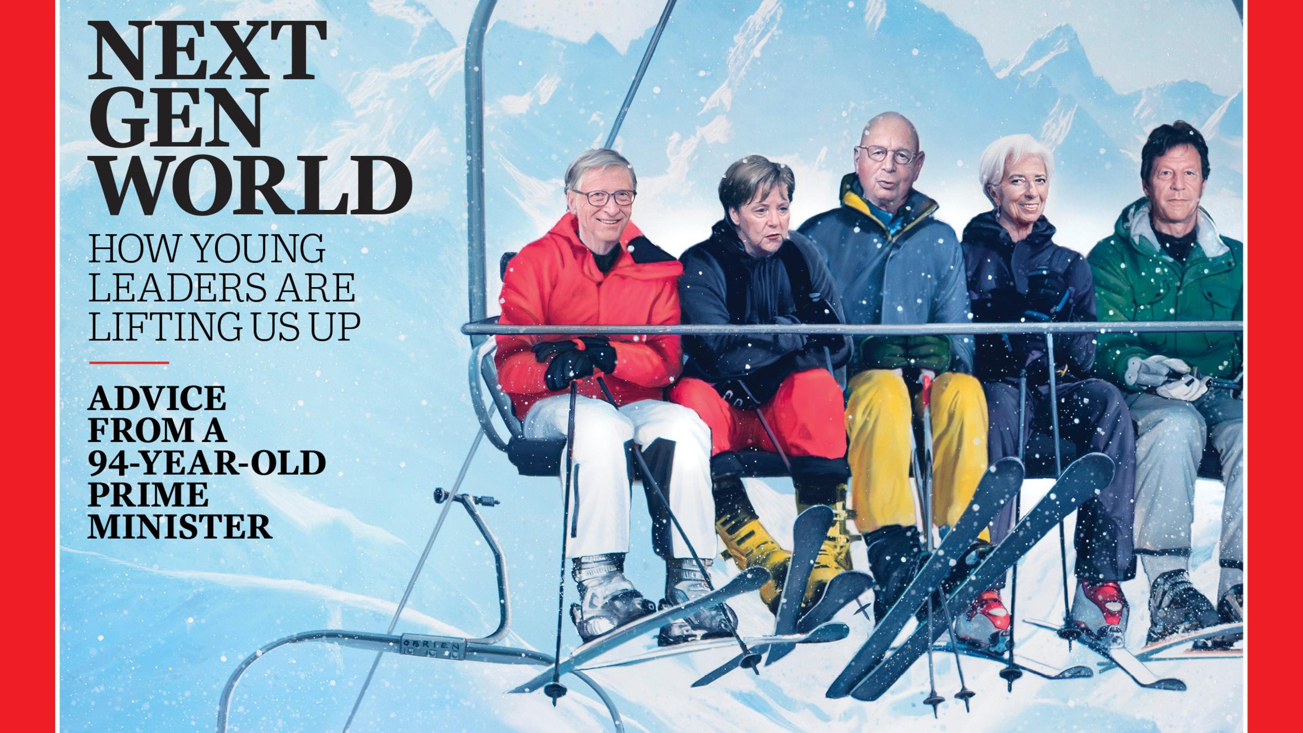 Time Magazine Davos Cover
