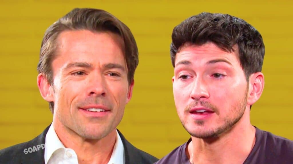 Days of Our Lives Spoilers: Philip Kiriakis (John-Paul Lavoisier) - Alex Kiriakis (Robert Scott Wilson)