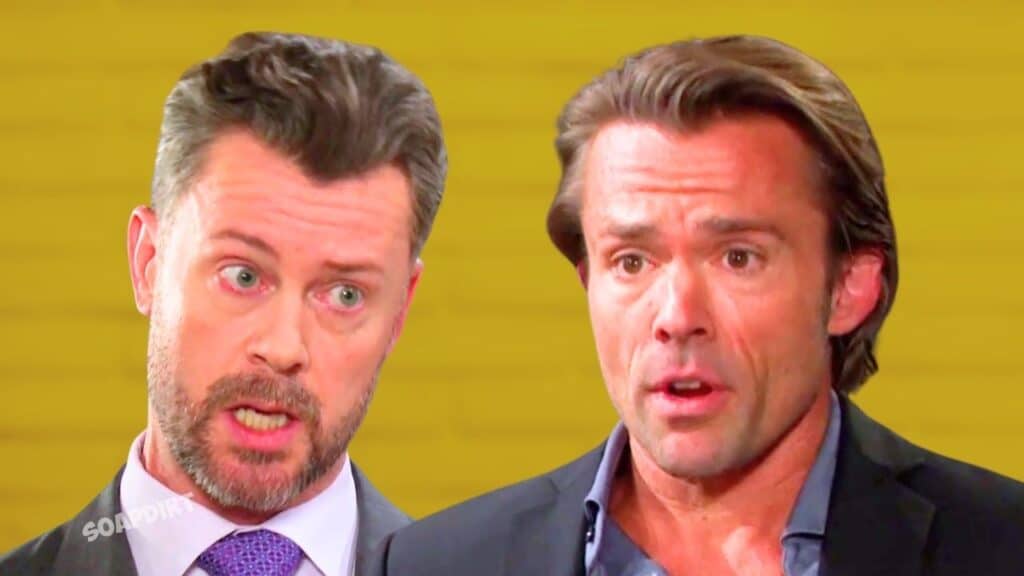Days of Our Lives Spoilers: EJ DiMera (Dan Feuerriegel) - Philip Kiriakis (John-Paul Lavoisier)