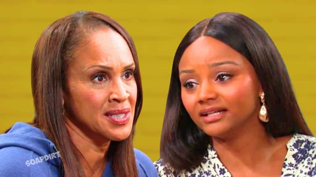 Days of Our Lives: Lexie Carver (Nikki Crawford) - Chanel Dupree (Raven Bowens)