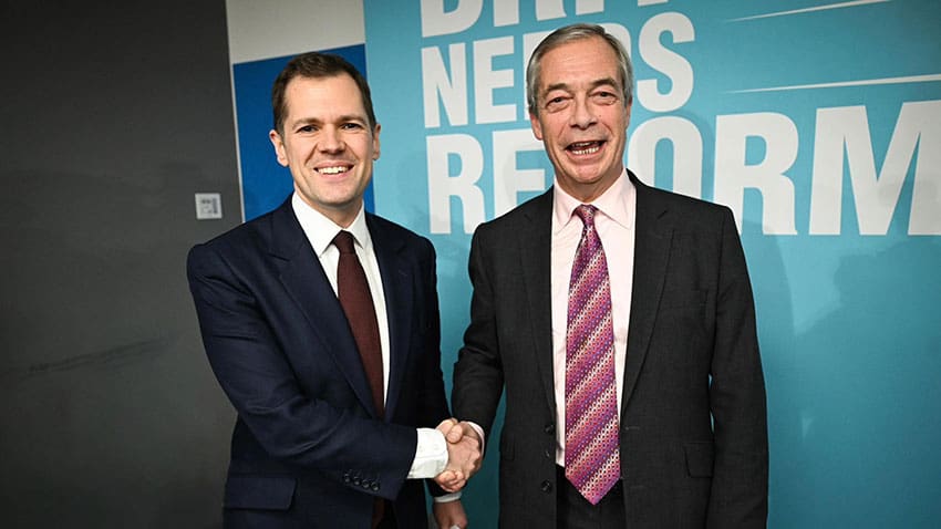Reform UK conference draws Vodafone, Heathrow and JCB