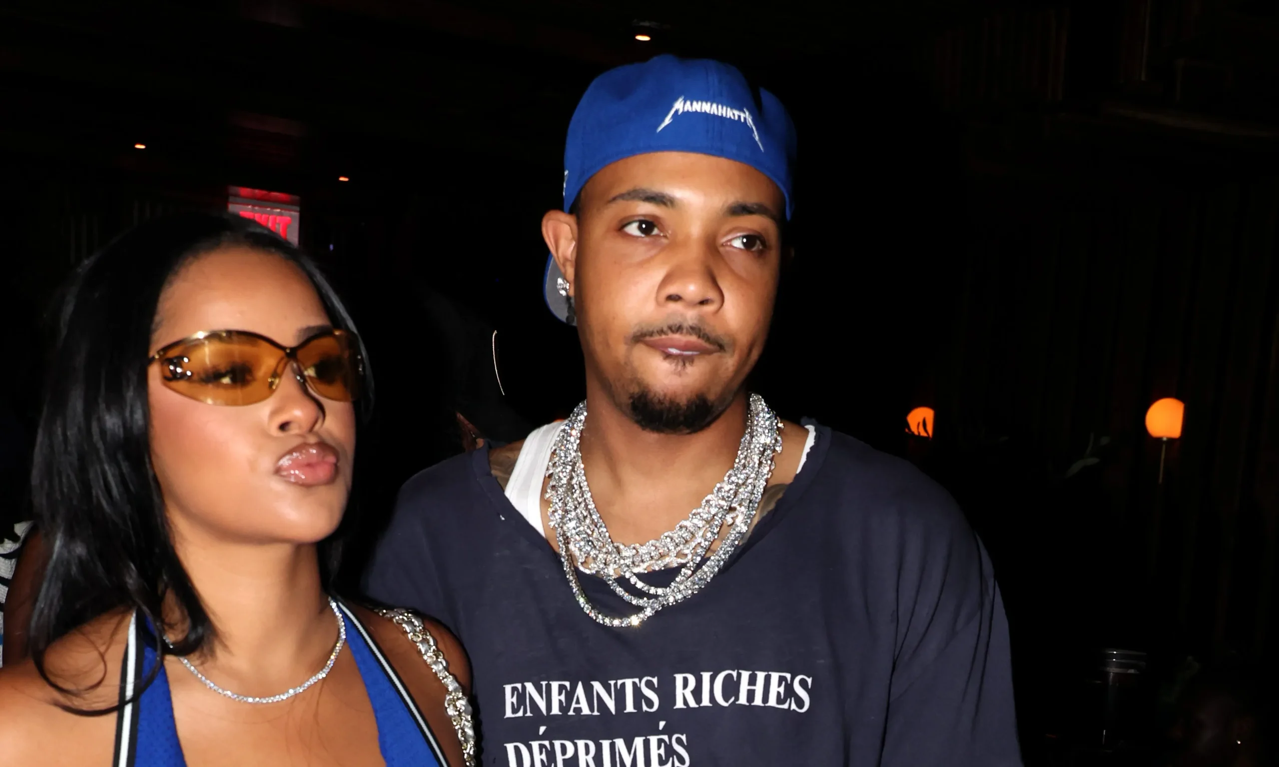 G Herbo Clocks Cheating Rumors Tatiana Chanell Taina Williams Engagement Ring Photos