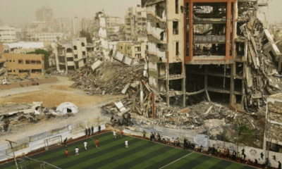 Gaza football match