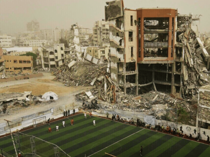 Gaza football match