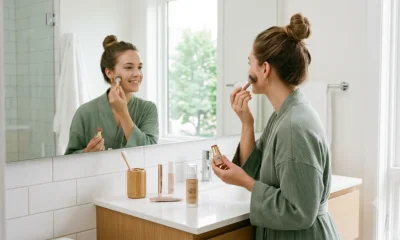 quick multi-purpose skincare routine, tinted moisturizer, cream blush during a rushed morning, Low-Maintenance Beauty Routine