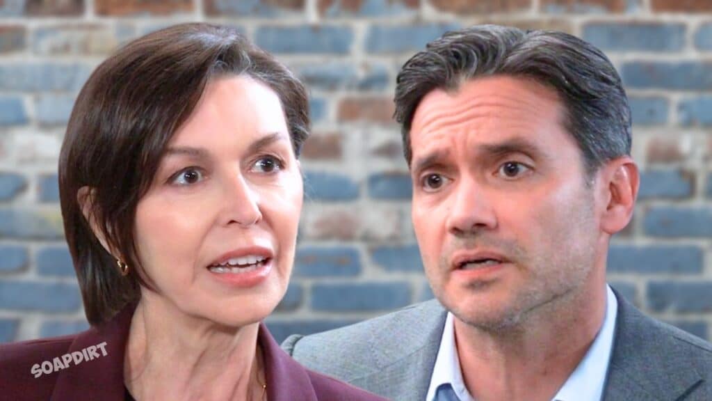 General Hospital Spoilers: Anna Devane (Finola Hughes) - Dante Falconeri (Dominic Zamprogna)
