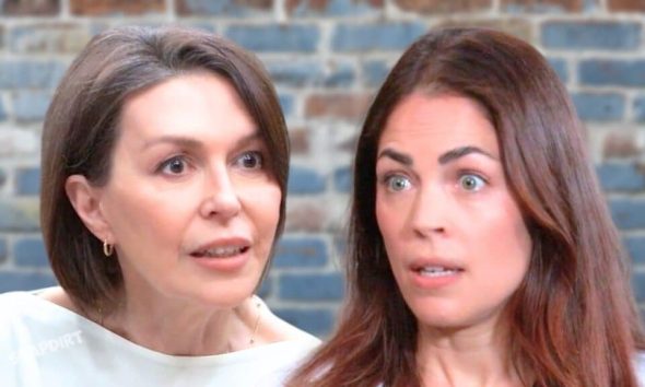 General Hospital: Anna Devane (Finola Hughes) - Britt Westbourne (Kelly Thiebaud)