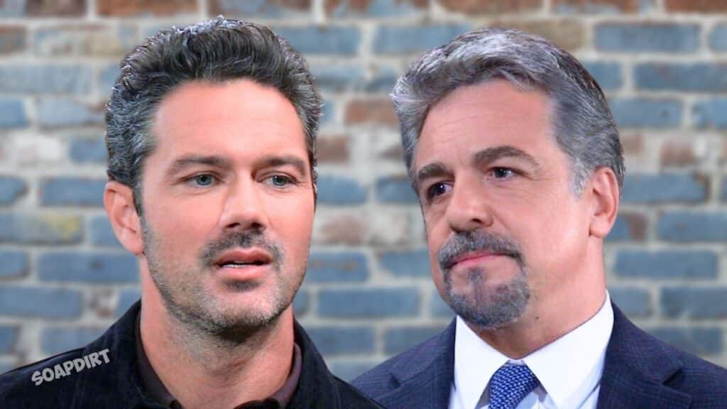 General Hospital: Cassius Faison (Ryan Paevey) - Jack Brennan (Chris McKenna)