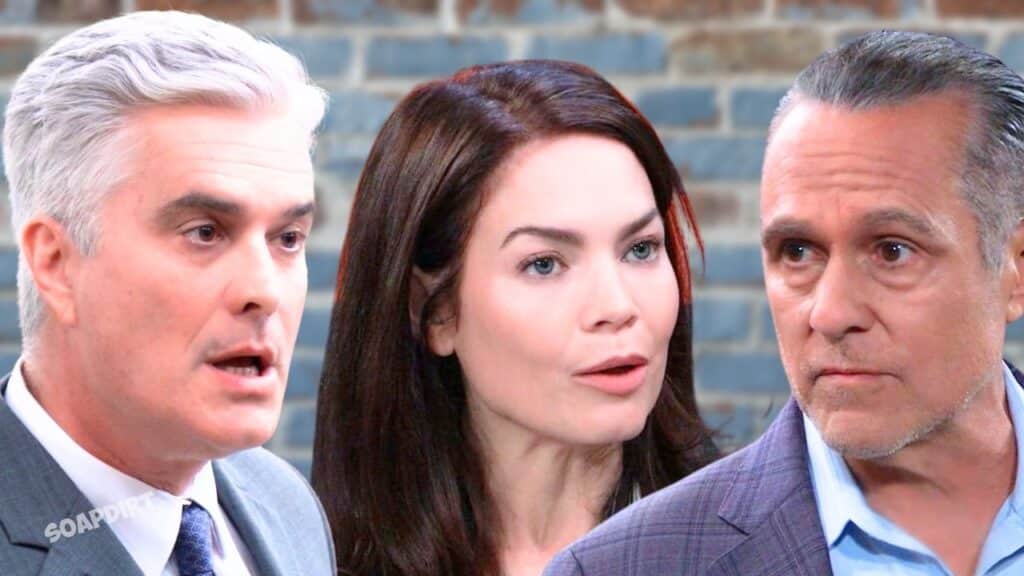 General Hospital: Ric Lansing (Rick Hearst) - Elizabeth Webber (Rebecca Herbst) - Dante Falconeri (Dominic Zamprogna)