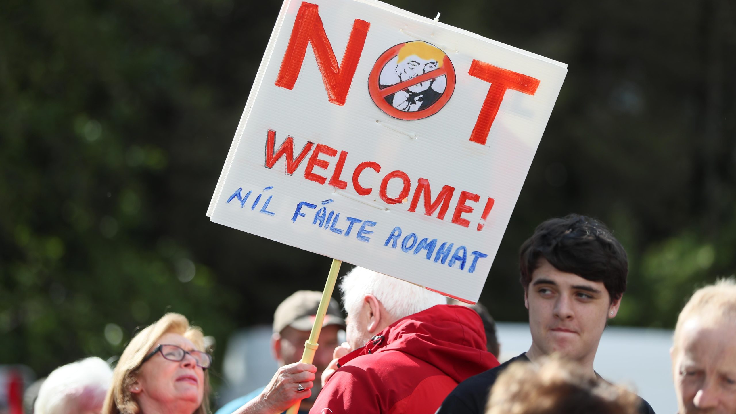 Ireland Braces For Major Protests During Trump’s Visit