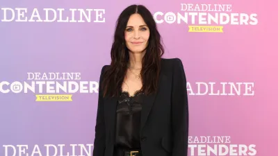 Producer/Actor Courteney Cox from Starz’ ‘Shining Vale’ attends Deadline Contenders Television at Paramount Studios on April 10, 2022 in Los Angeles, California.