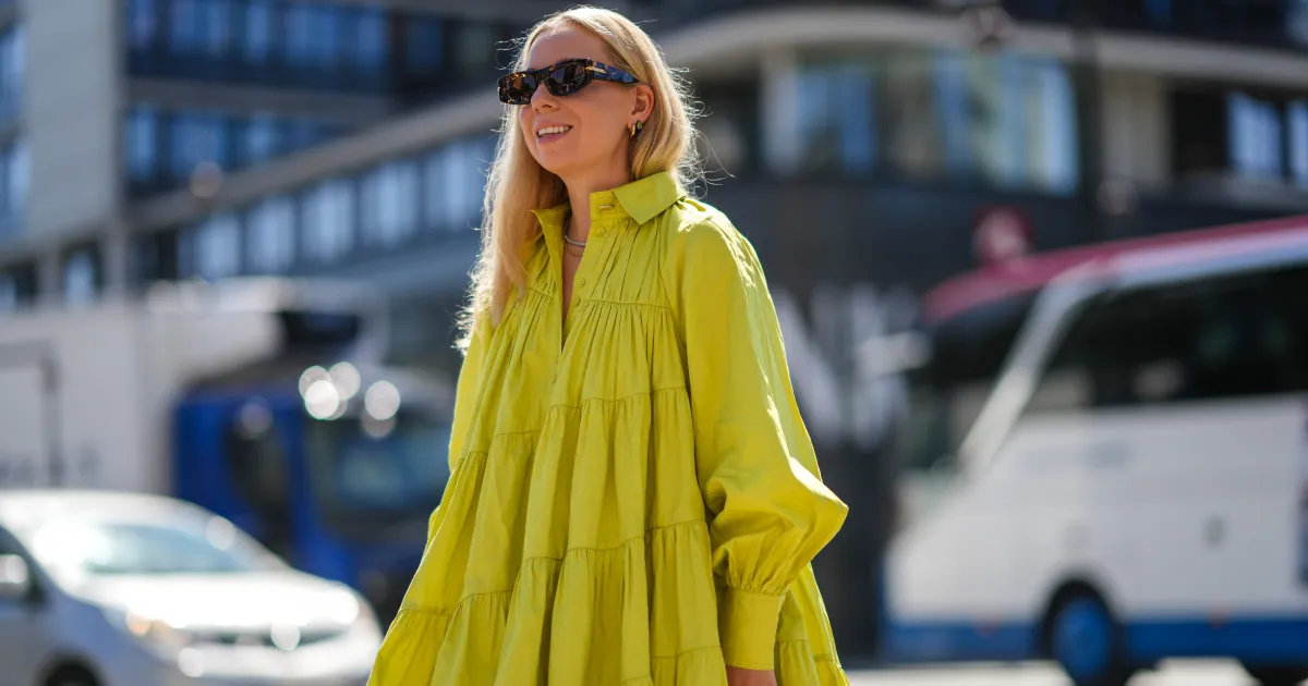 13 Trapeze Dresses We're Reaching for Instead of Bodycon