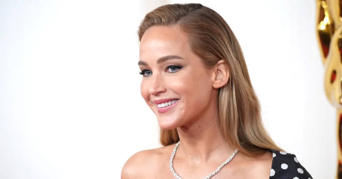 Jennifer Lawrence Paired a Black Dress With a Controversial Shoe