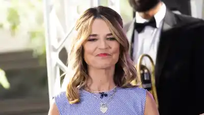 Savannah Guthrie is seen at the