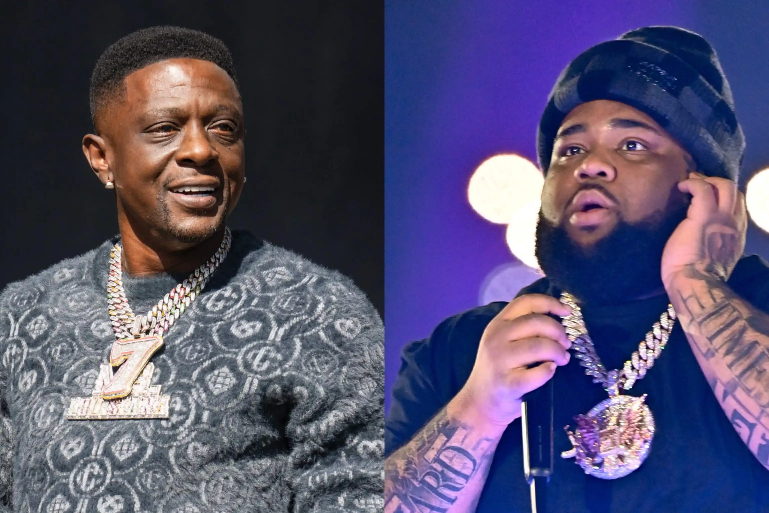 Boosie And Rod Wave Get Into A Heated Exchange Over Music Sampling Feud (WATCH)