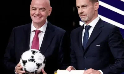 FIFA and UEFA presidents