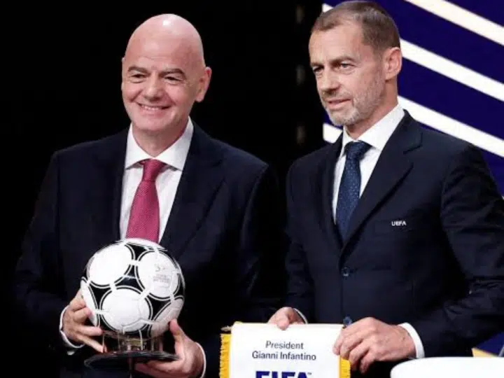 FIFA and UEFA presidents