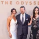 Luciana Barroso, Matt Damon and Isabella Damon at the Premiere Of 'The Odyssey'