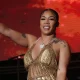 Keyshia Cole concert Philadelphia welcome Skrilla flowers cake crowd