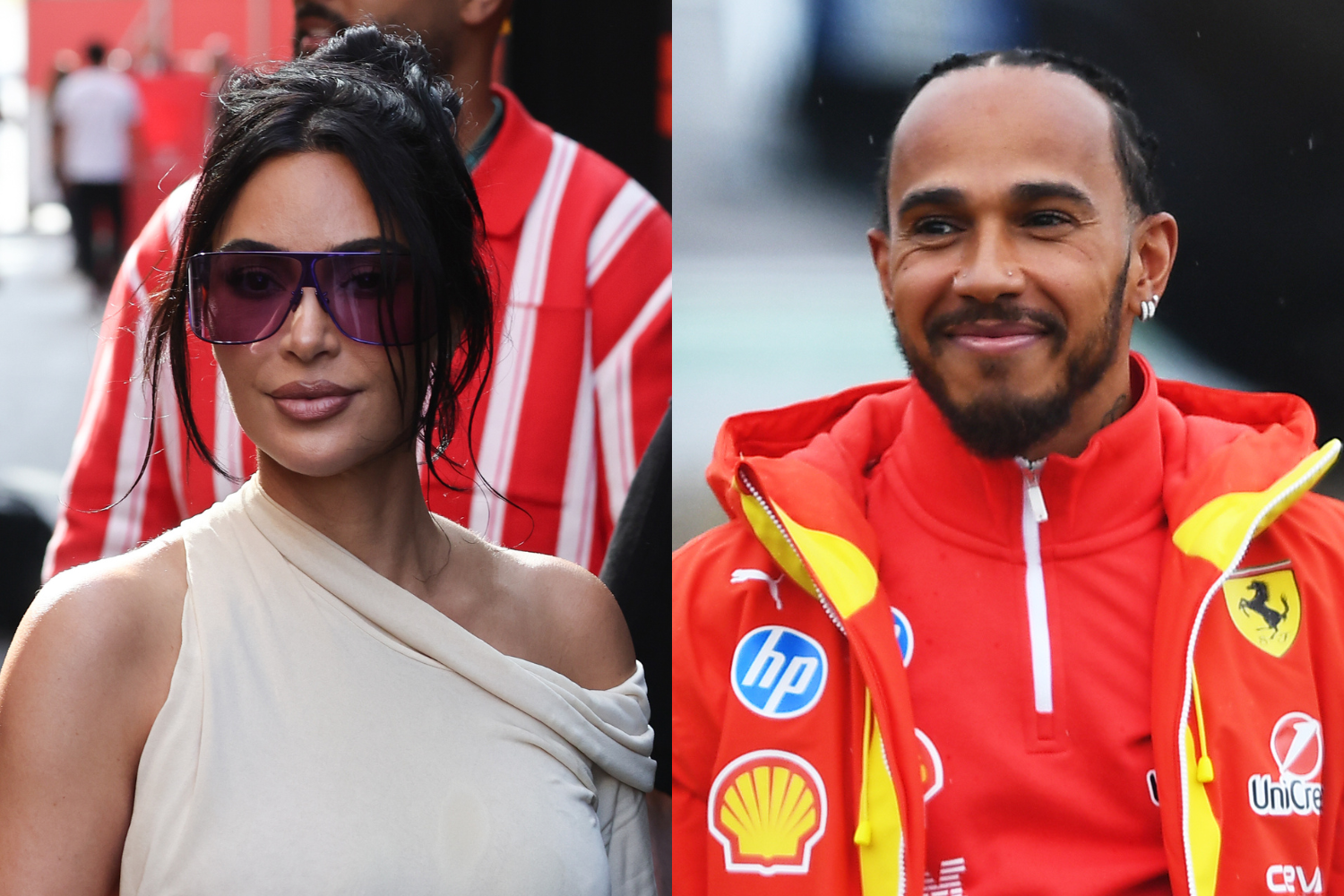 Kim Kardashian's Baewatch Flicks With Lewis Hamilton Have Fans Obsessed With Her Soft Girl Era