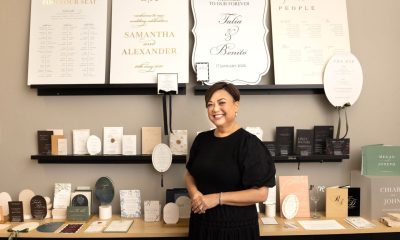 Wedding stationers not standing still
