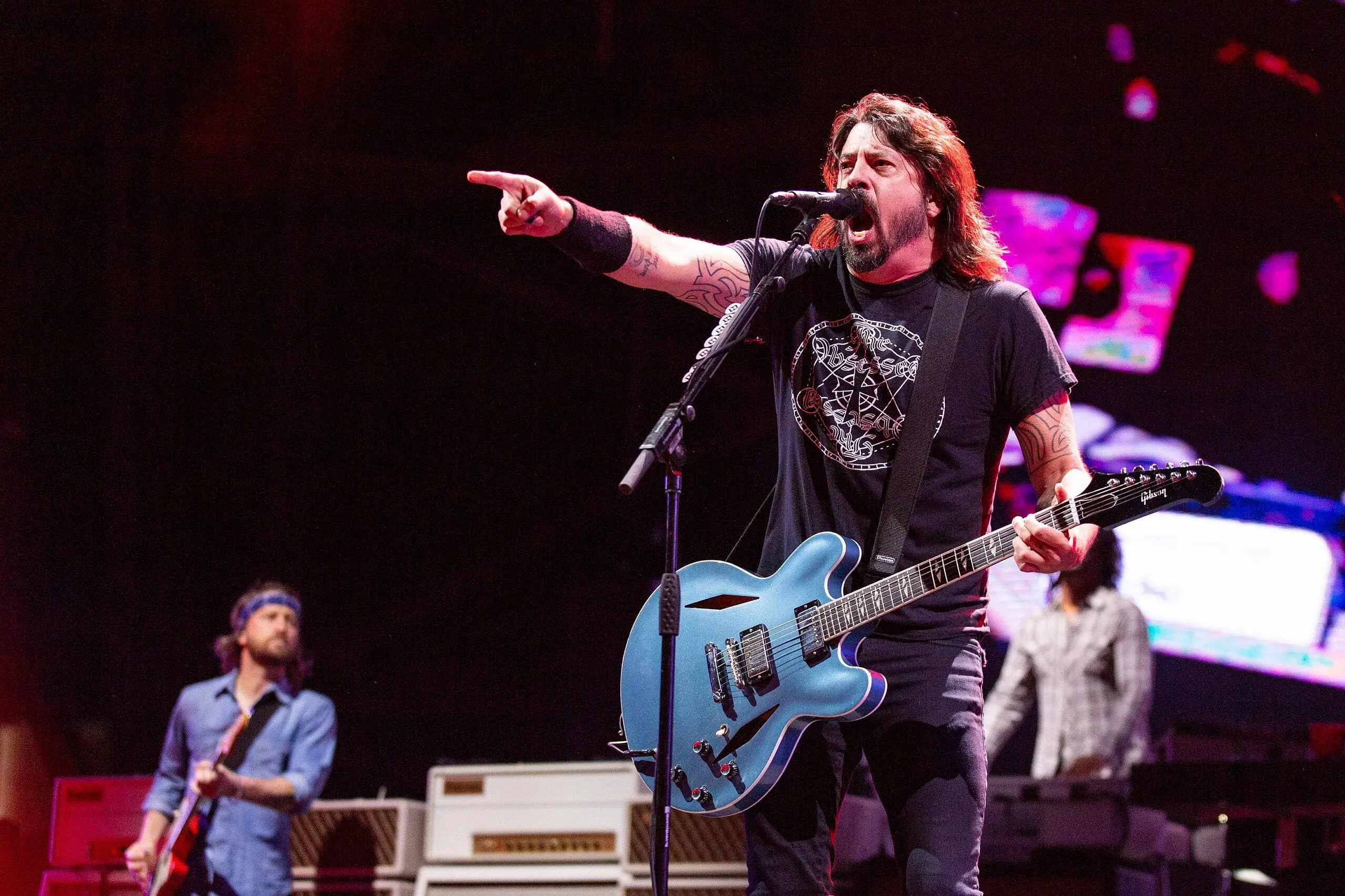 Dave Grohl at the Sonic Temple Music Festival 2019