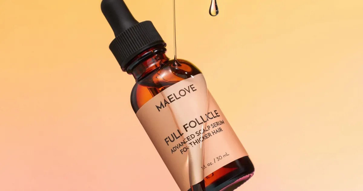 Maelove Scalp Serum Helps Thinning Hair Caused by Hormonal Shifts