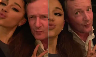 Piers Morgan and Ariana Grande