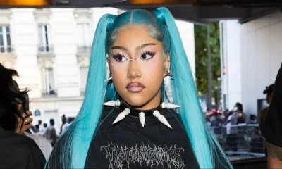 North West piercings not allowed blue hair Starbucks Dazed interview