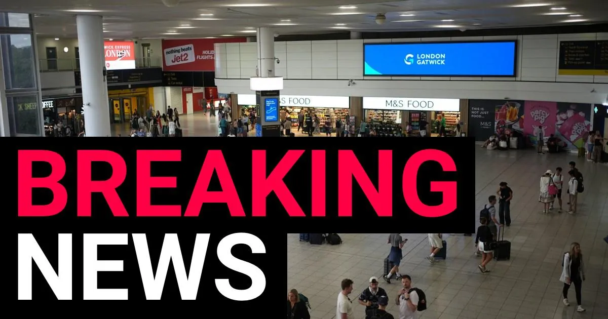 Gatwick Airport suffers second water outage within a month | News UK