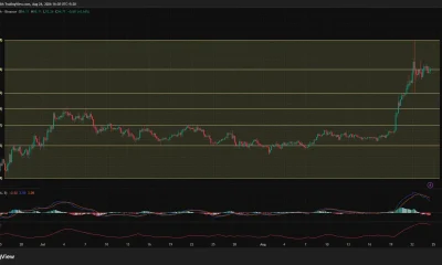 SOL 4-hour chart showing a rally from $75 to $102.88, consolidation near $94.58 and weakening MACD momentum.