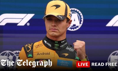 Lando Norris claims Dutch GP pole ahead of Mercedes duo