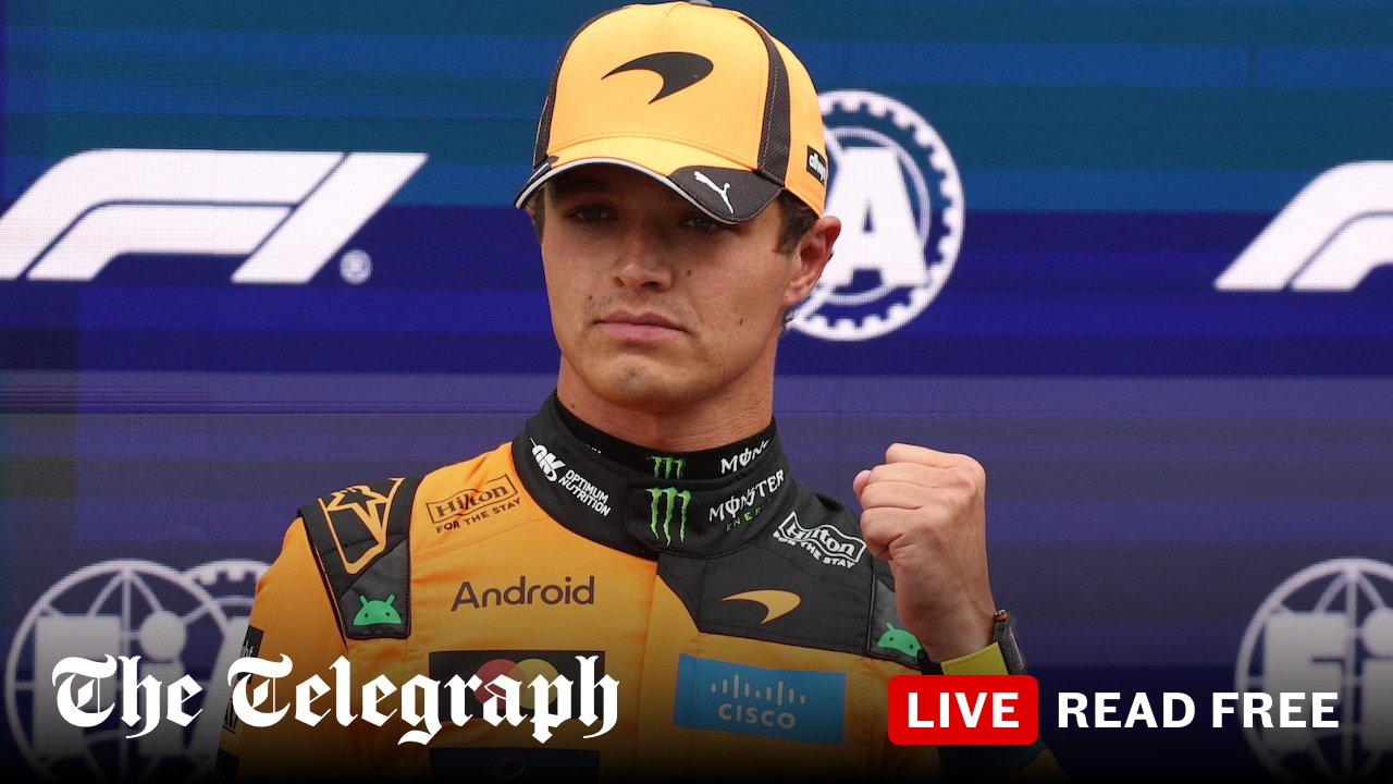Lando Norris claims Dutch GP pole ahead of Mercedes duo